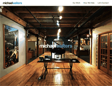 Tablet Screenshot of michaelwaltersadvertising.com